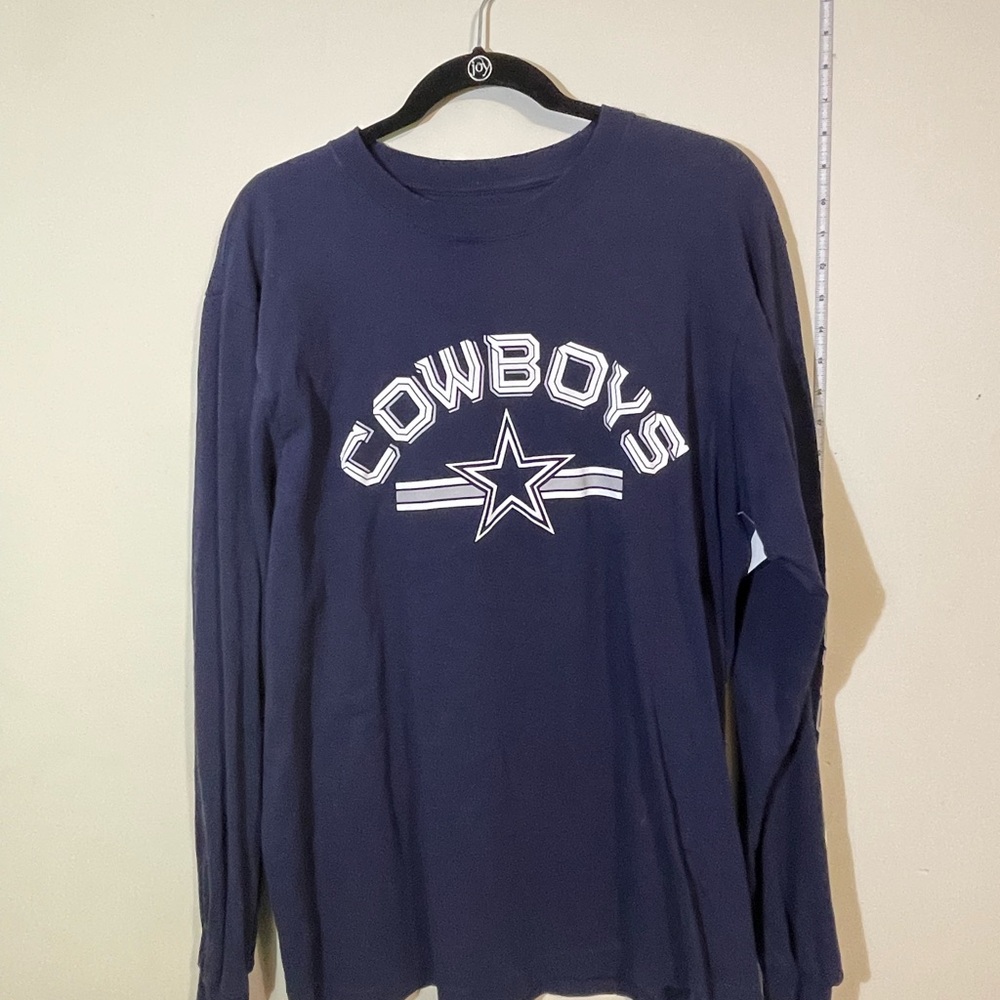 Dallas‎ Cowboys Men’s Large long sleeve shirt Cowboys Authentic Apparel cotton